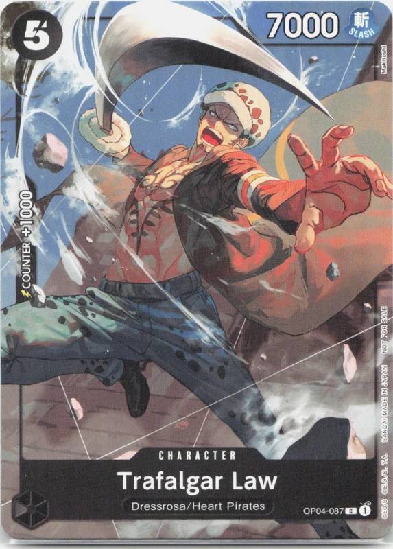Trafalgar Law (Welcome Pack Vol. 1) , Promo P-OP04-087