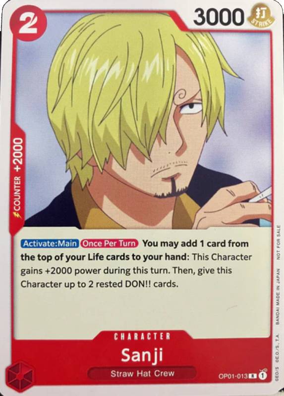 Sanji (Demo Deck 2023) , Promo P-OP01-013 (1)