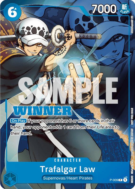 Trafalgar Law - P-009 (Winner Pack Vol. 1) , Promo P-009 (3)