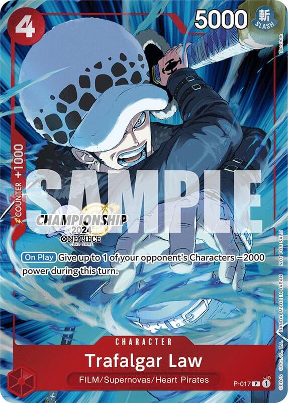 Trafalgar Law (CS 2024 Celebration Pack) , Promo P-017 (1)