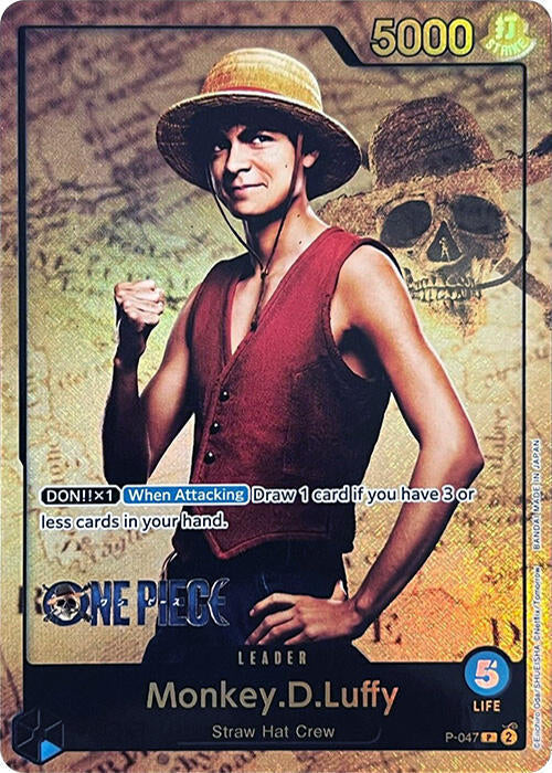 Monkey.D.Luffy (047) (Premium Card Collection -Live Action Edition-) , Promo P-047 (1)
