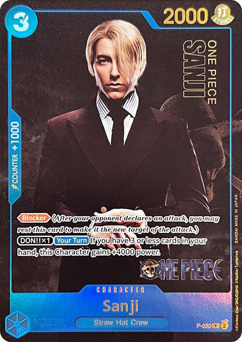 Sanji (Premium Card Collection -Live Action Edition-) , Promo P-050 (1)