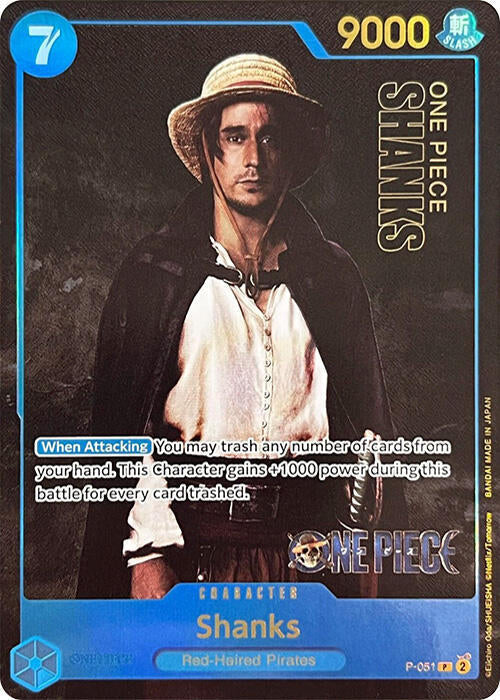 Shanks (Premium Card Collection -Live Action Edition-) , Promo P-051 (1)