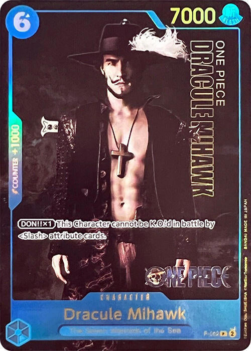 Dracule Mihawk (Premium Card Collection -Live Action Edition-) , Promo P-052 (1)