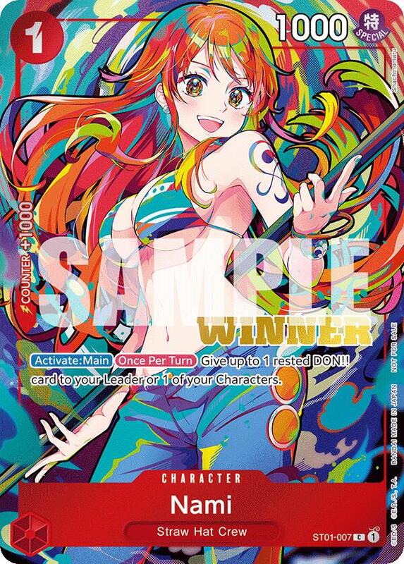 Nami (2025 New Year Event Winner) , Promo P-ST01-007 (1)