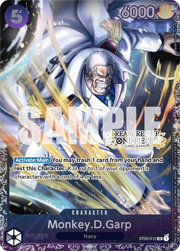 Monkey.D.Garp (Treasure Cup) , Promo P-ST06-012