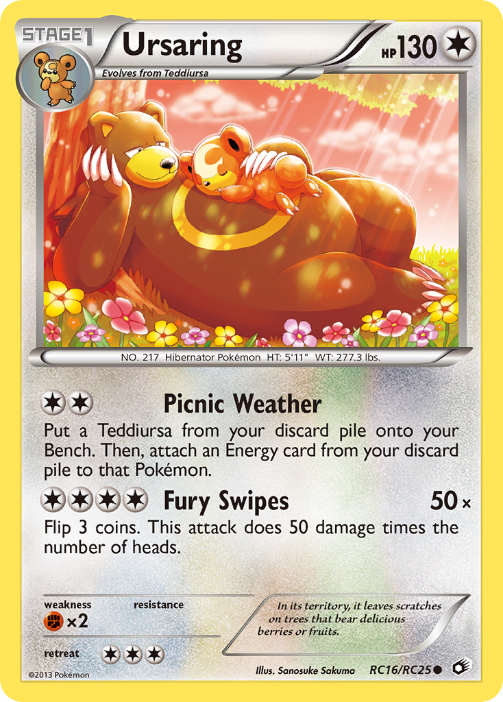 Ursaring - Legendary Treasures SET-RC16