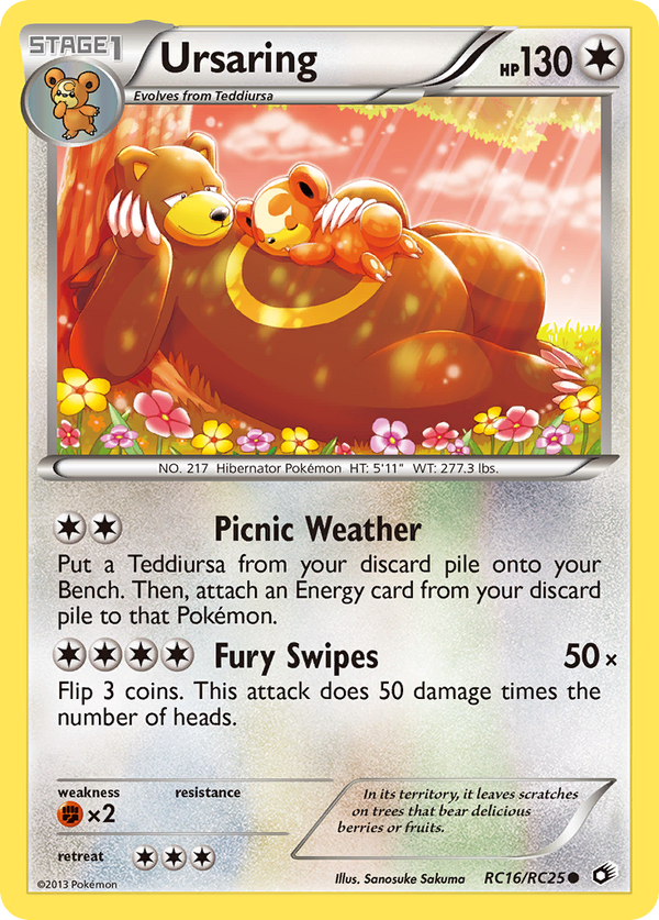 Ursaring - Legendary Treasures SET-RC16
