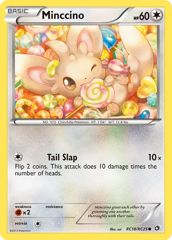 Minccino - Legendary Treasures SET-RC18