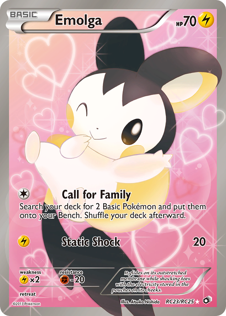 Emolga - Legendary Treasures SET-RC23