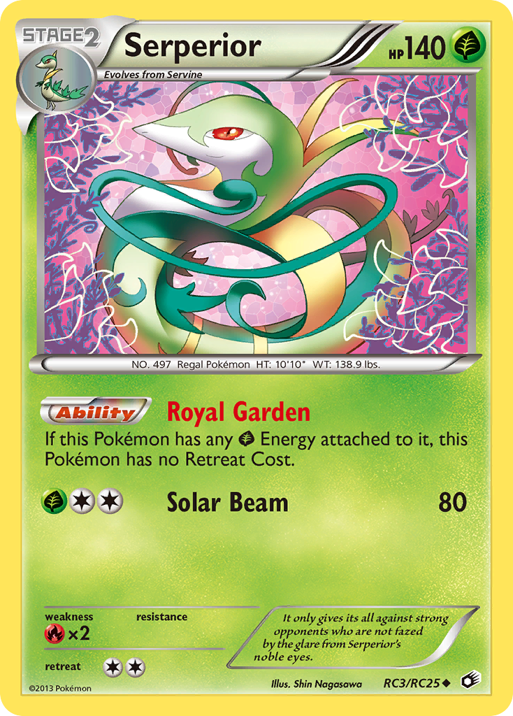 Serperior - Legendary Treasures SET-RC3