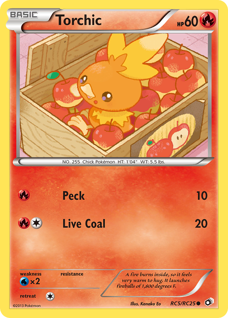 Torchic - Legendary Treasures SET-RC5