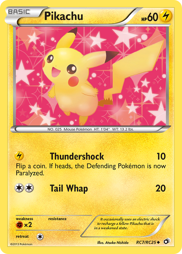 Pikachu - Legendary Treasures SET-RC7