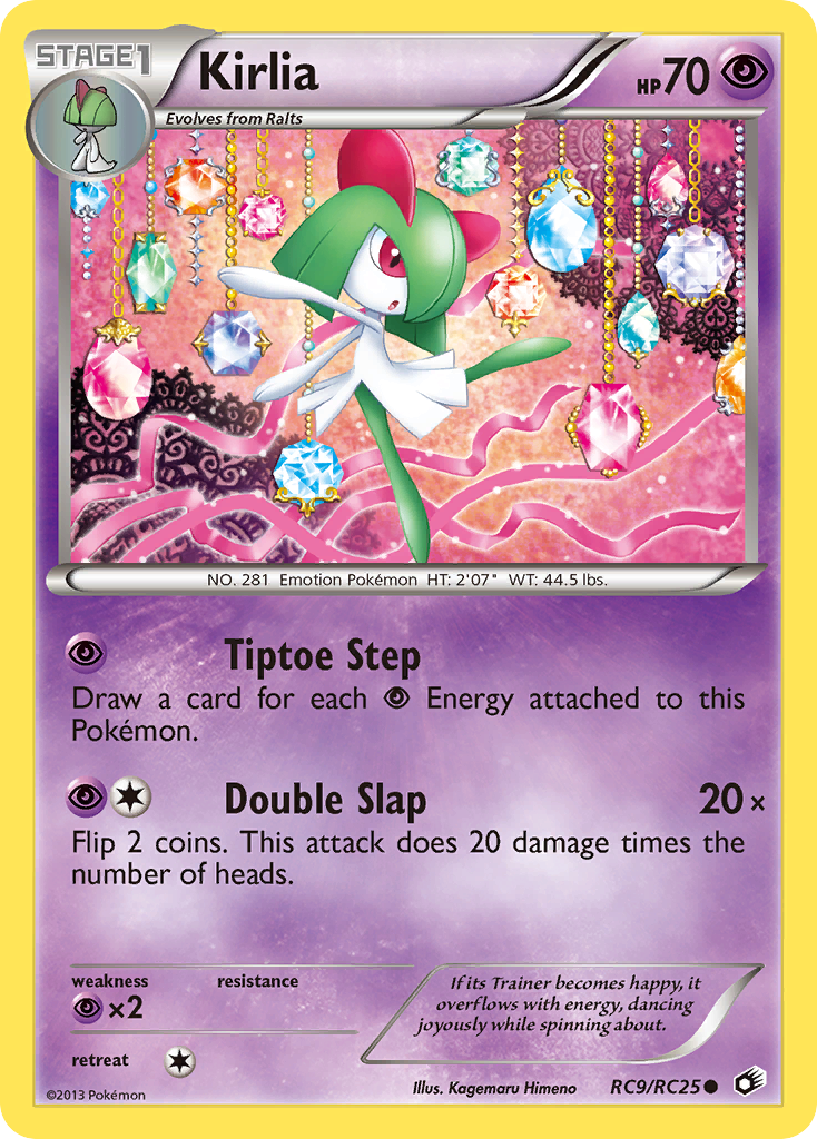 Kirlia - Legendary Treasures SET-RC9