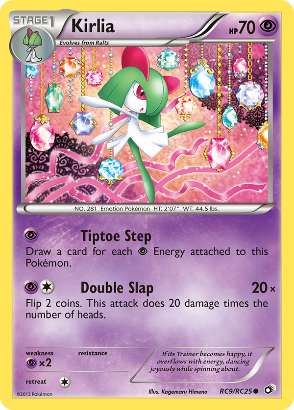 Kirlia - Legendary Treasures SET-RC9