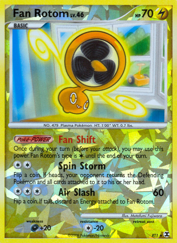 Fan Rotom - Rising Rivals SET-RT1