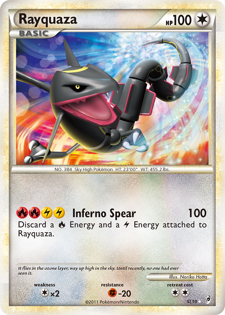 Rayquaza - Call of Legends SET-SL10