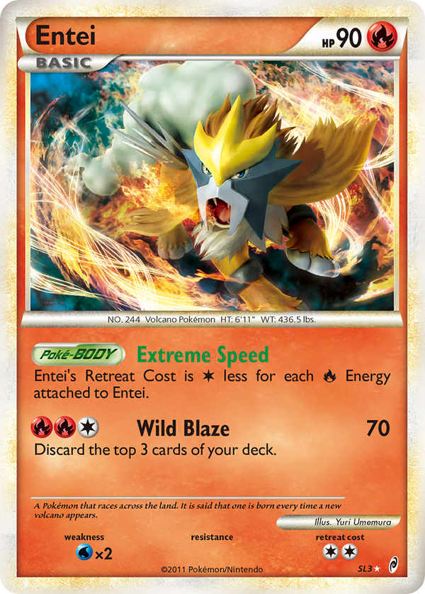 Entei - Call of Legends SET-SL3