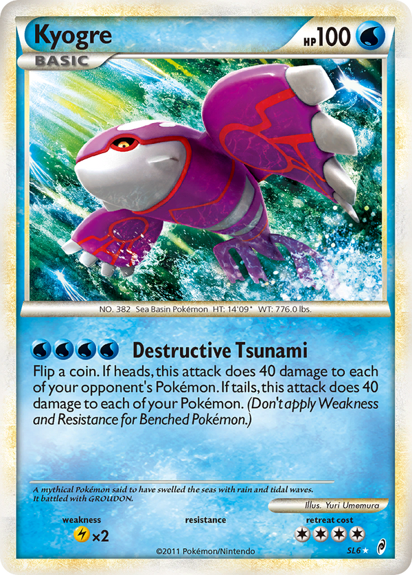 Kyogre - Call of Legends SET-SL6