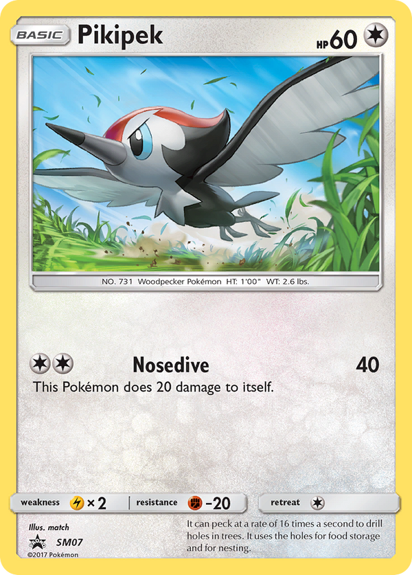 Pikipek - SM Black Star Promos SET-SM07