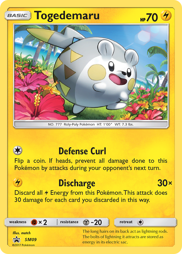 Togedemaru - SM Black Star Promos SET-SM09