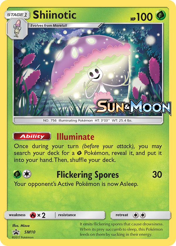 Shiinotic - SM Black Star Promos SET-SM10