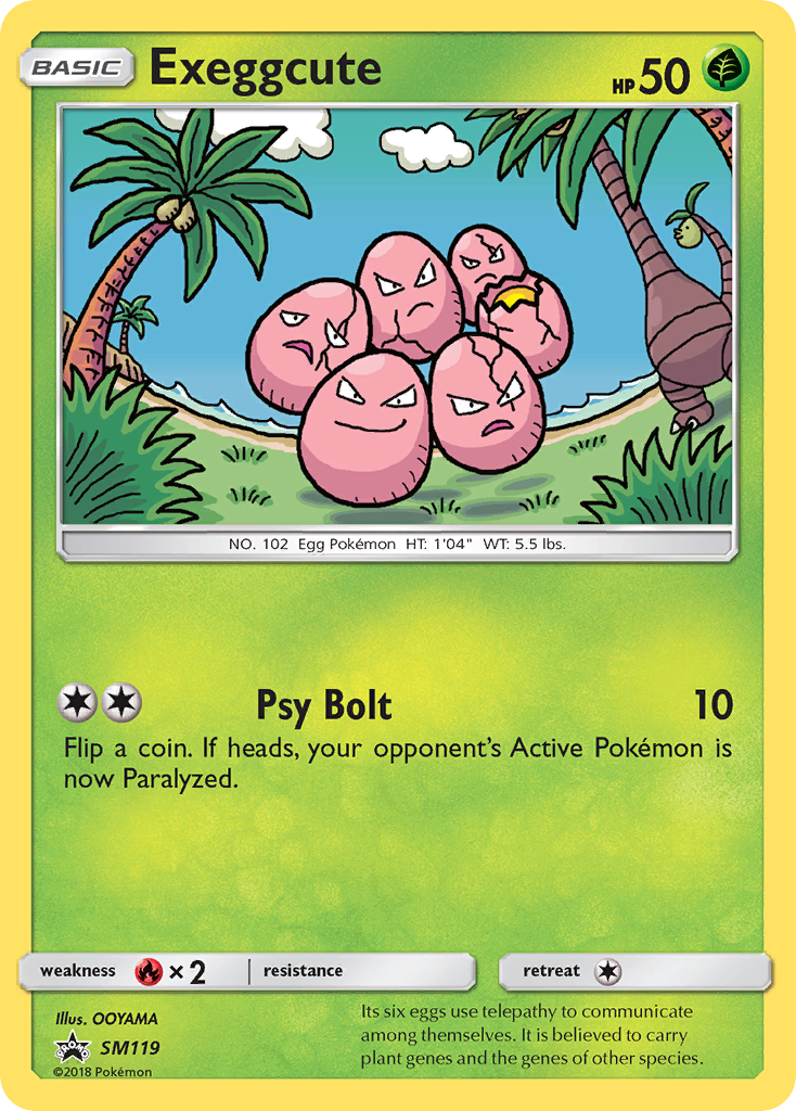 Exeggcute - SM Black Star Promos SET-SM119