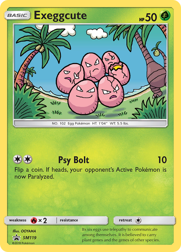 Exeggcute - SM Black Star Promos SET-SM119