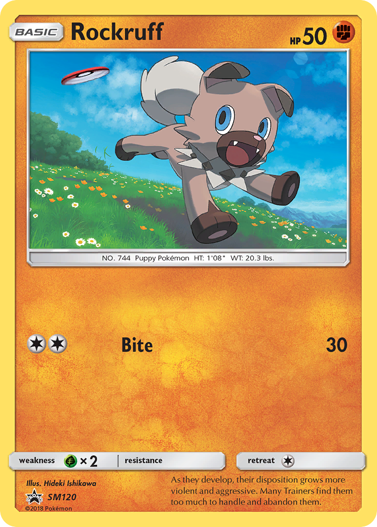 Rockruff - SM Black Star Promos SET-SM120
