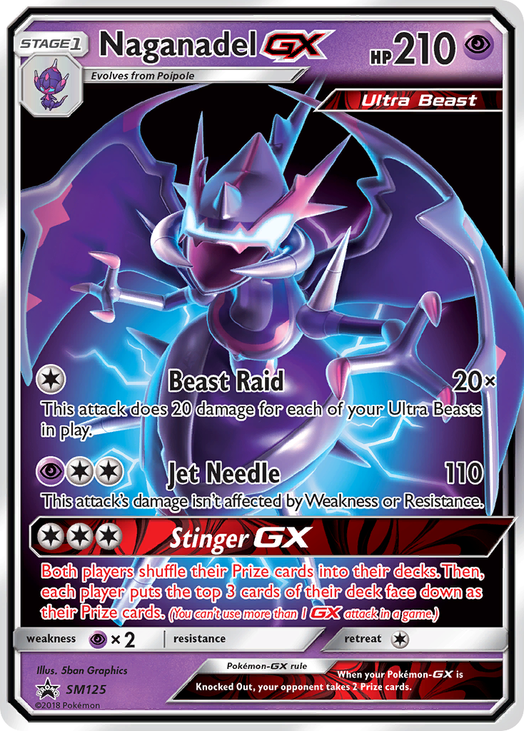 Naganadel-GX - SM Black Star Promos SET-SM125