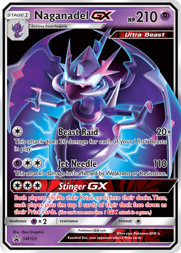 Naganadel-GX - SM Black Star Promos SET-SM125