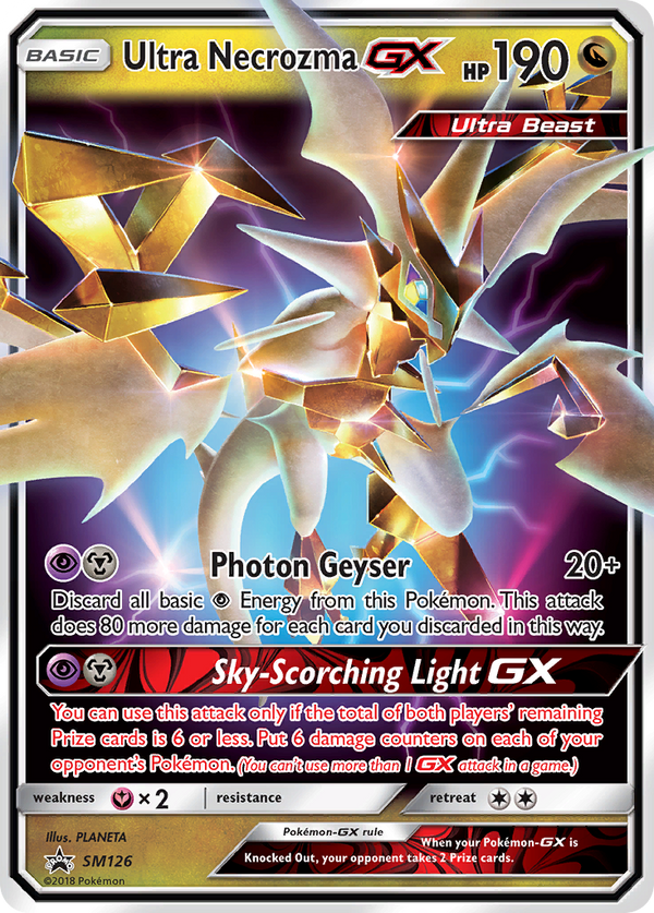 Ultra Necrozma-GX - SM Black Star Promos SET-SM126