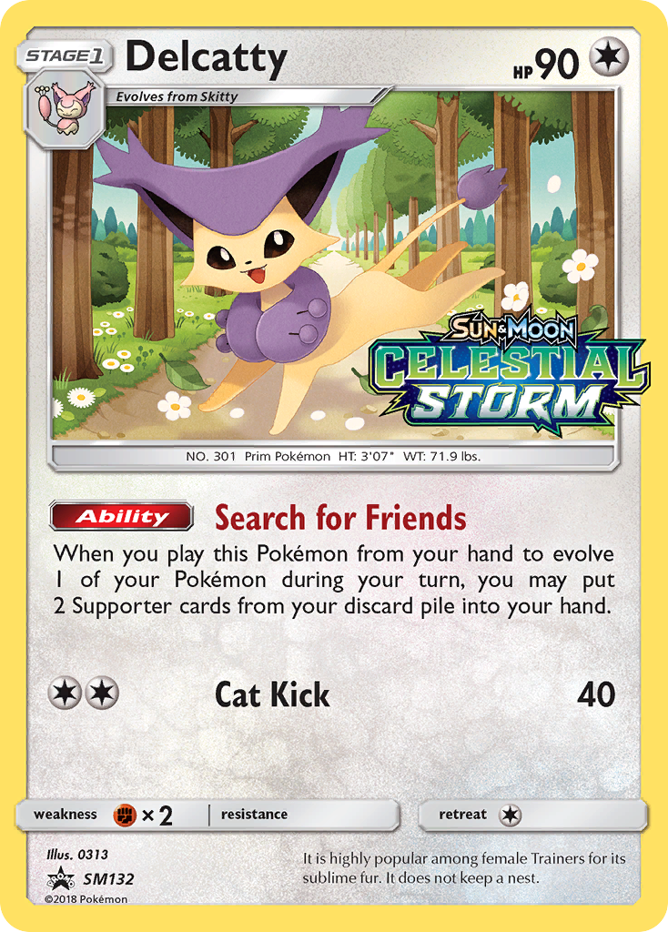 Delcatty - SM Black Star Promos SET-SM132