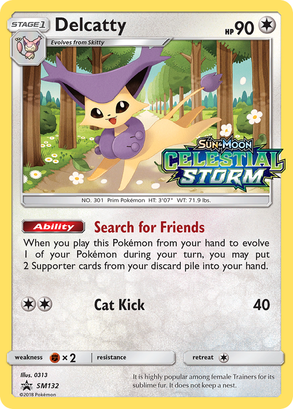 Delcatty - SM Black Star Promos SET-SM132