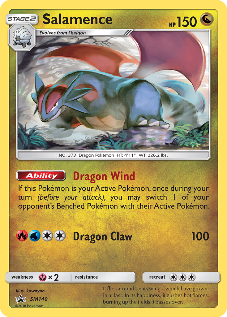 Salamence - SM Black Star Promos SET-SM140