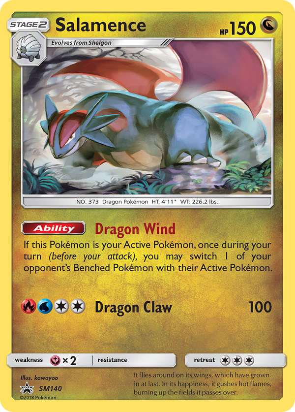 Salamence - SM Black Star Promos SET-SM140