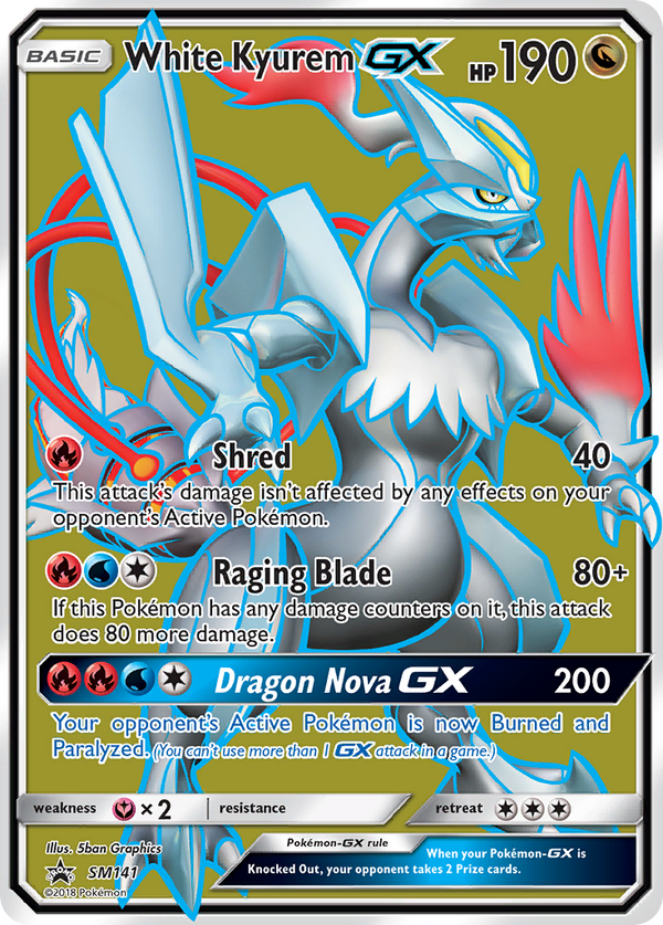 White Kyurem-GX - SM Black Star Promos SET-SM141