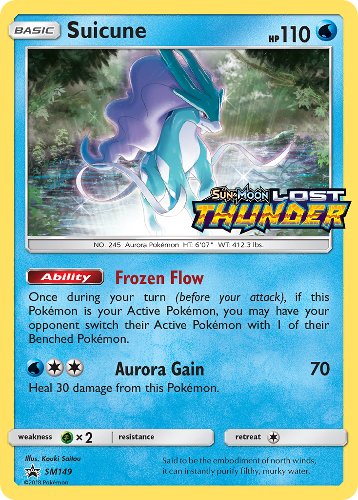 Suicune - SM Black Star Promos SET-SM149
