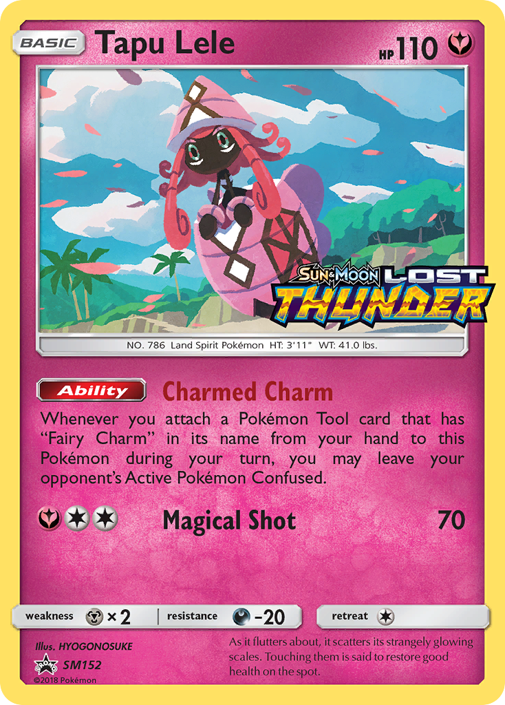 Tapu Lele - SM Black Star Promos SET-SM152
