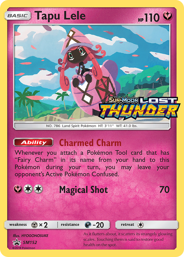 Tapu Lele - SM Black Star Promos SET-SM152