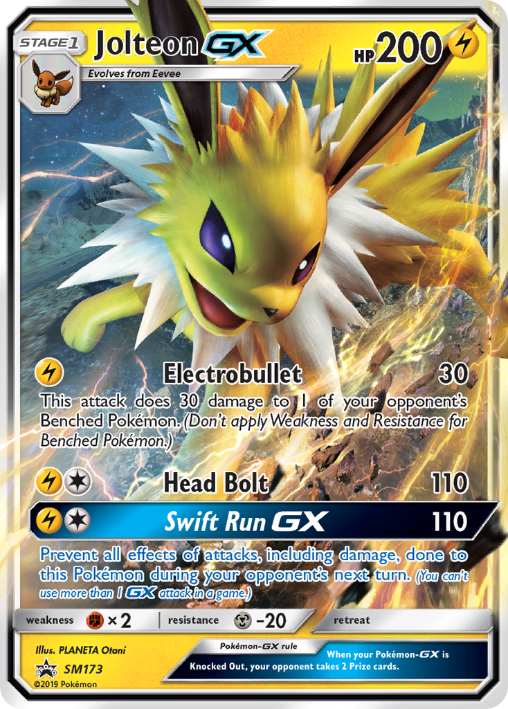 Jolteon-GX - SM Black Star Promos SET-SM173