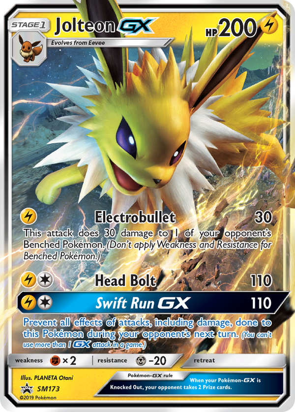 Jolteon-GX - SM Black Star Promos SET-SM173