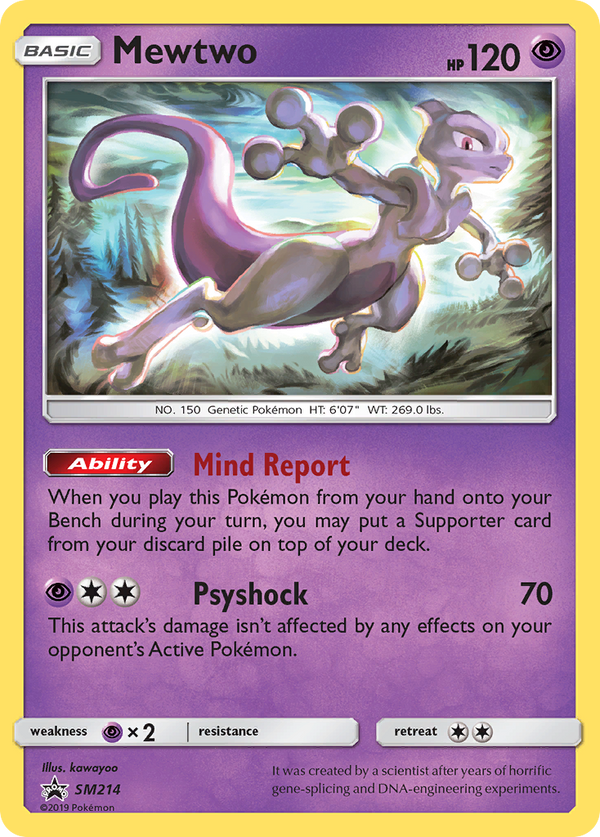 Mewtwo - SM Black Star Promos SET-SM214