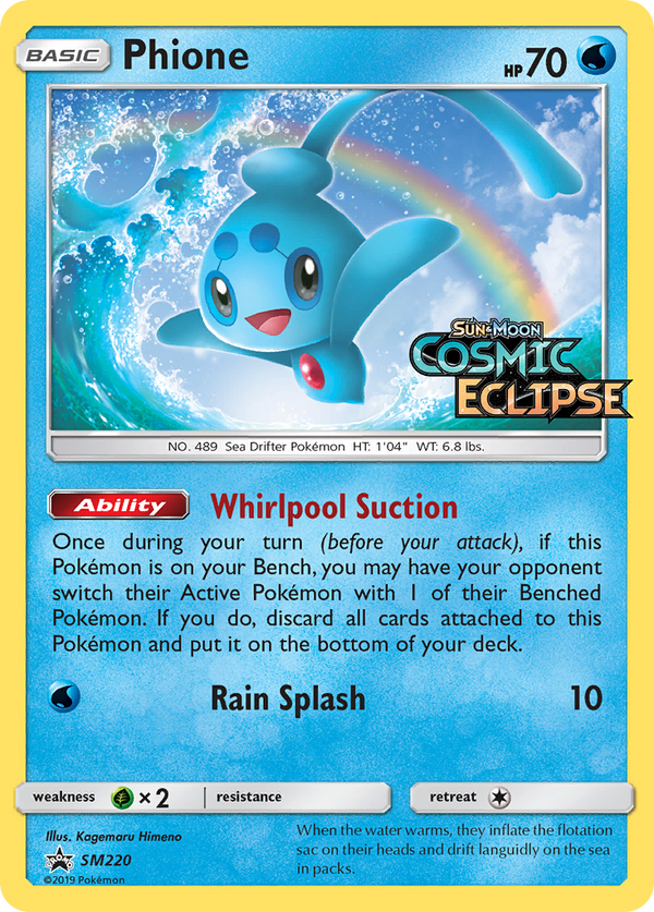 Phione - SM Black Star Promos SET-SM220