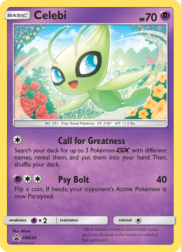 Celebi - SM Black Star Promos SET-SM224