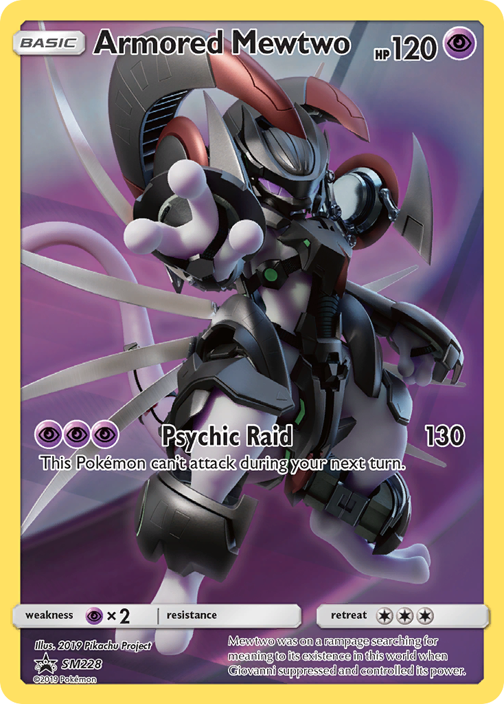 Armored Mewtwo - SM Black Star Promos SET-SM228