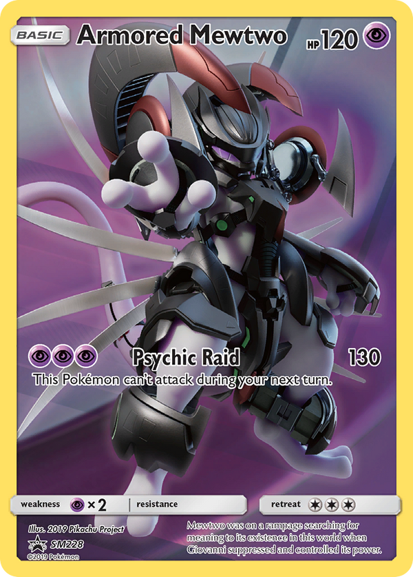 Armored Mewtwo - SM Black Star Promos SET-SM228
