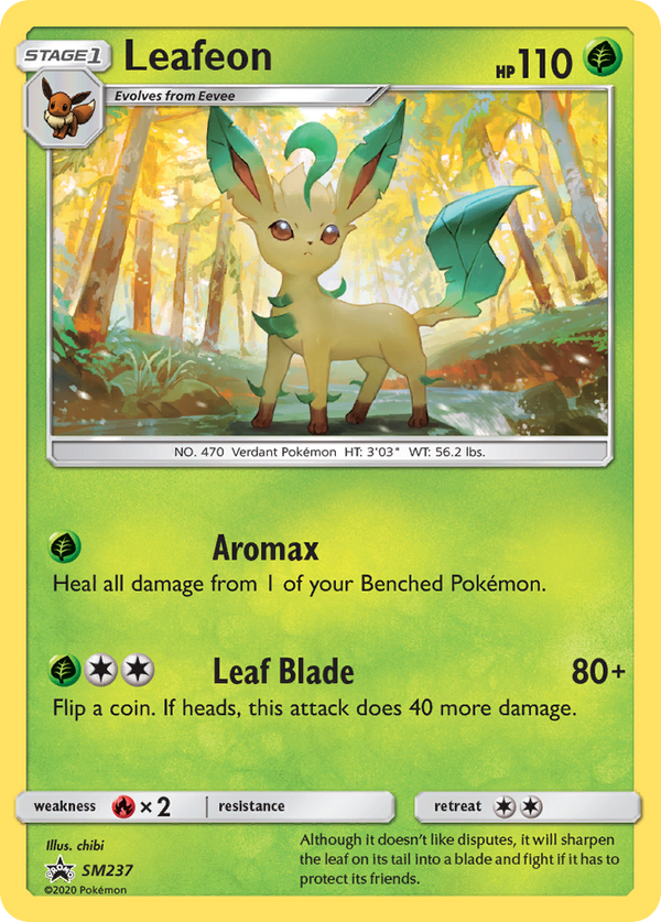 Leafeon - SM Black Star Promos SET-SM237