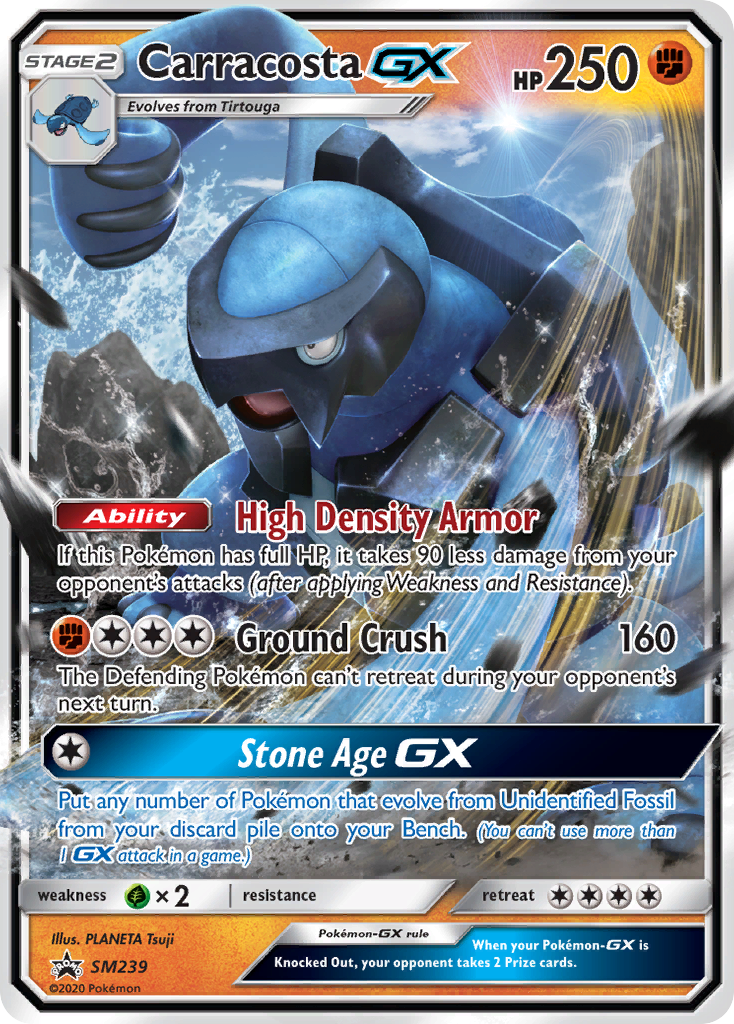 Carracosta-GX - SM Black Star Promos SET-SM239