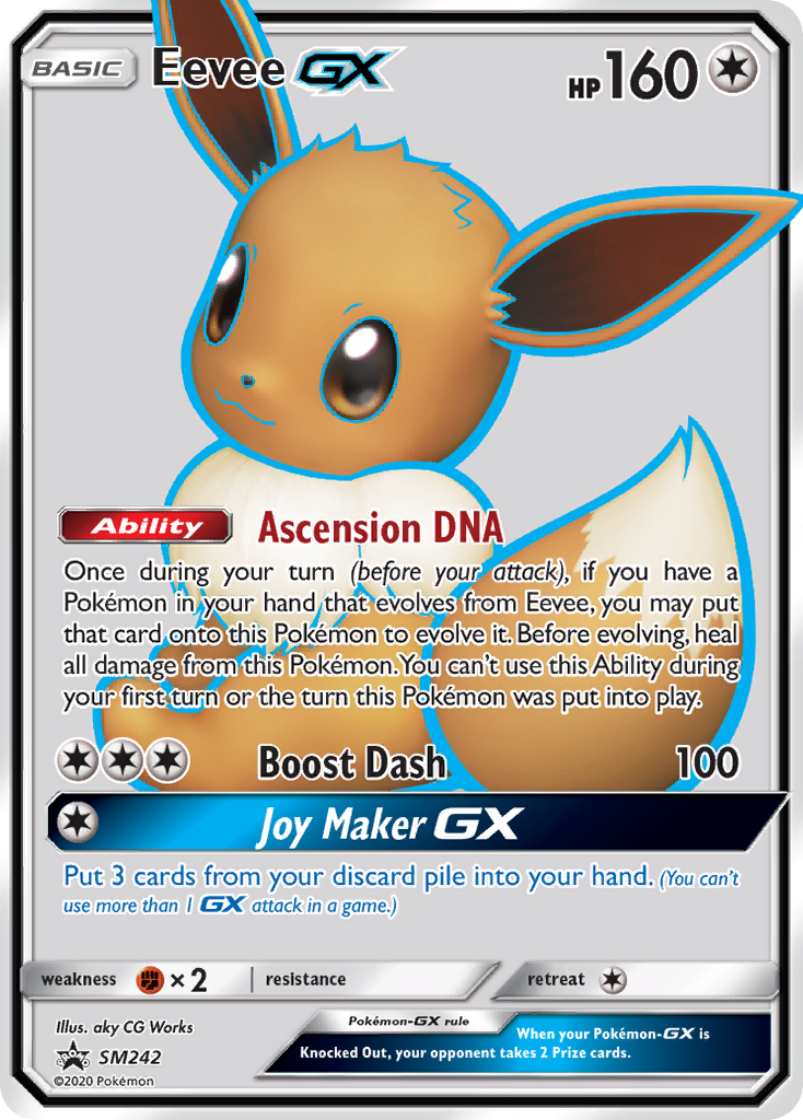 Eevee-GX - SM Black Star Promos SET-SM242